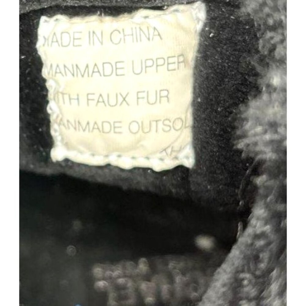 Michael Kors Women's Zelda Logo Winter Black Snow Boot Size 7 - Picture 8 of 8